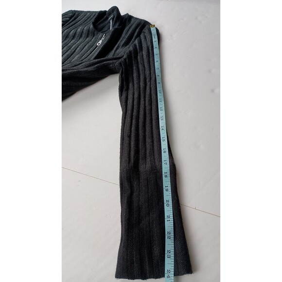 Ribbed Lady Jacket by DREW Black Size XS Zip Front Lined Classic Career USA Made - Picture 13 of 13